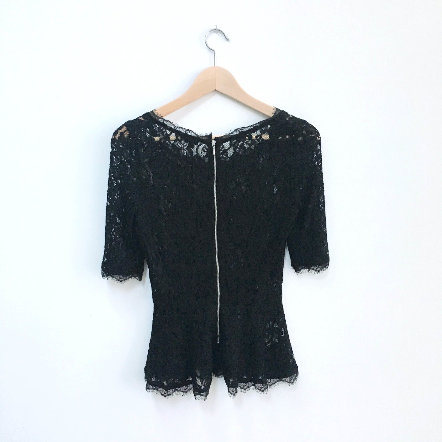 T Babaton Barrett peplum blouse - size Small