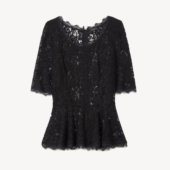 T Babaton Barrett peplum blouse - size Small