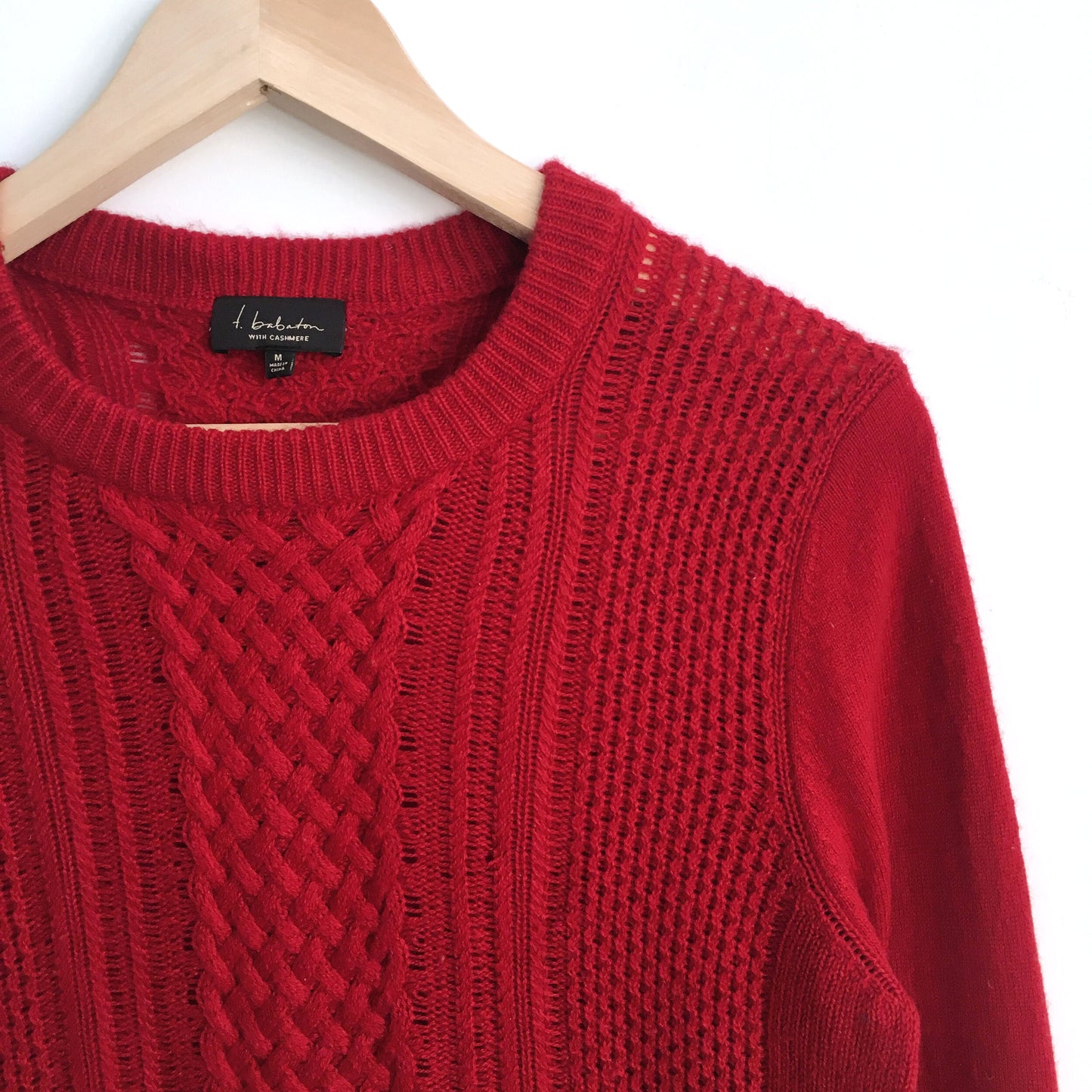 T. Babaton Cashmere Sweater - size Medium