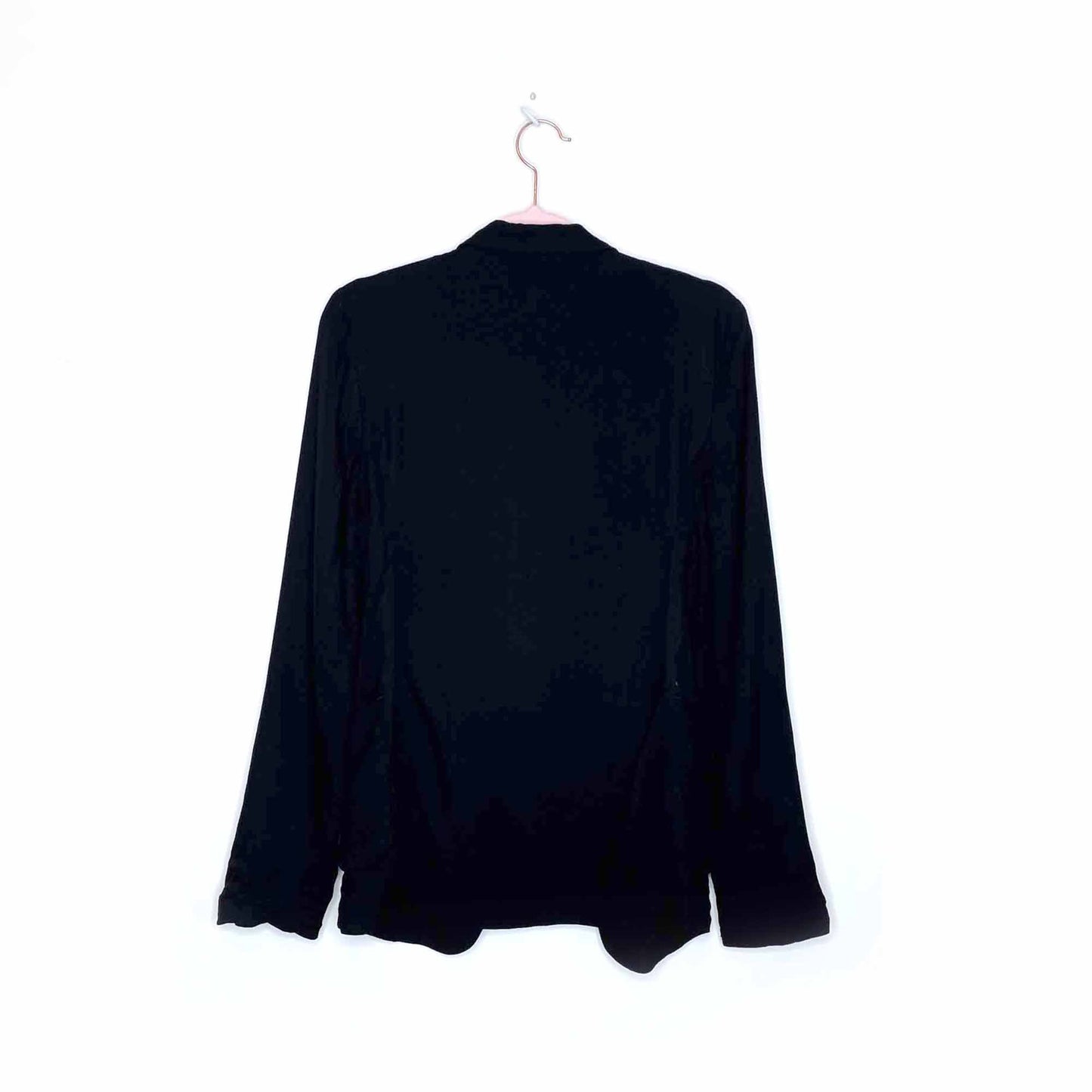 talula kent black open blazer - size 0