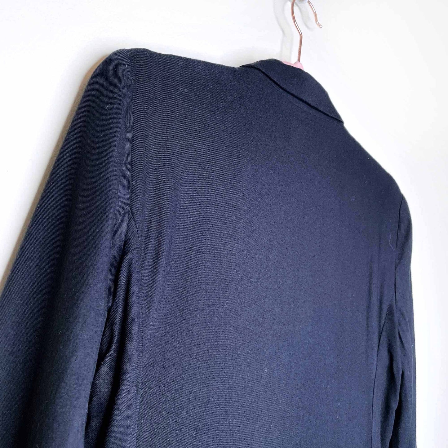 talula kent black open blazer - size 0