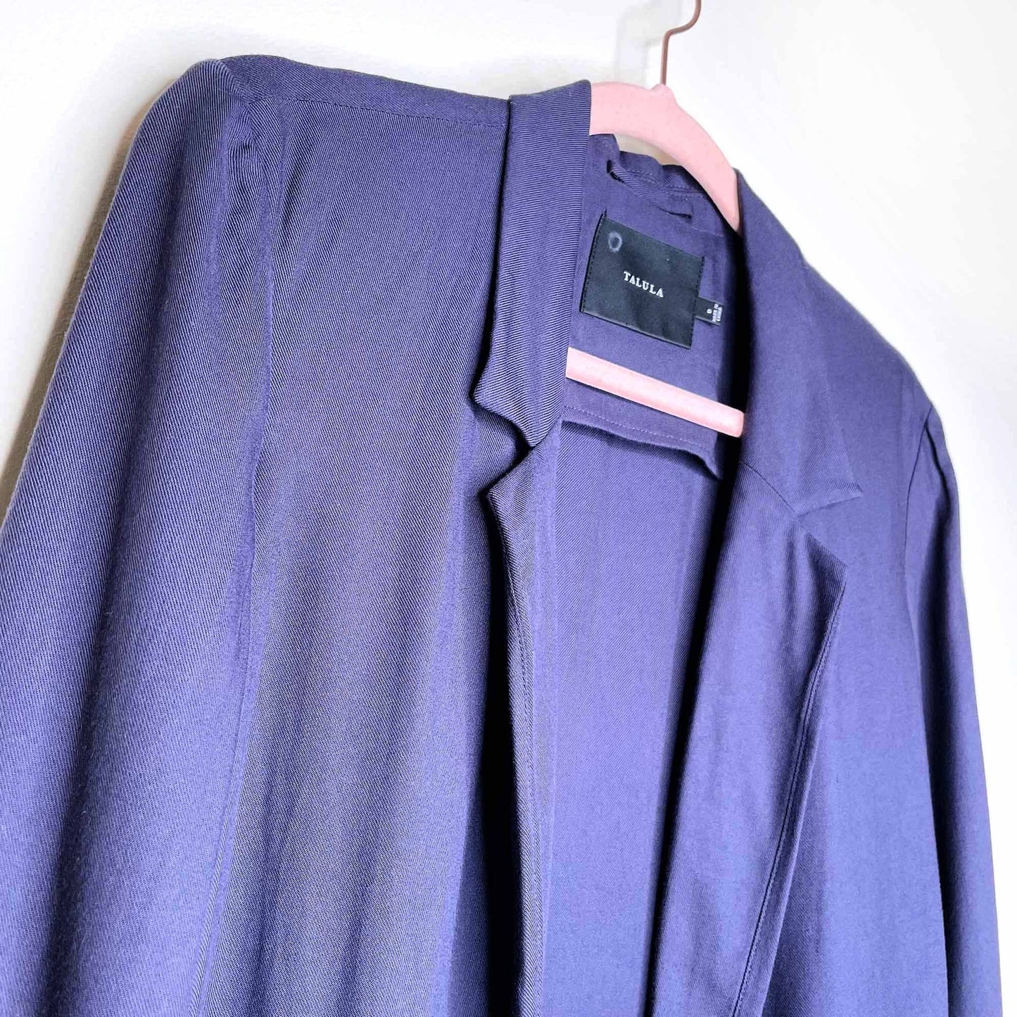 talula kent open blazer - purpley blue - size 0
