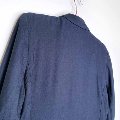 talula kent black open blazer - size 2