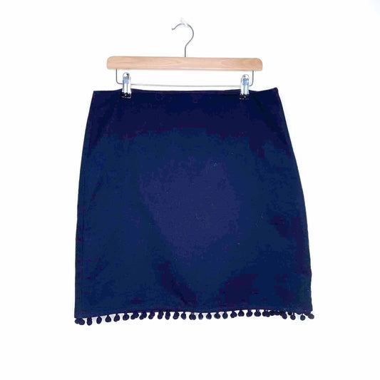 talbots pom pom mini skirt - size 12P