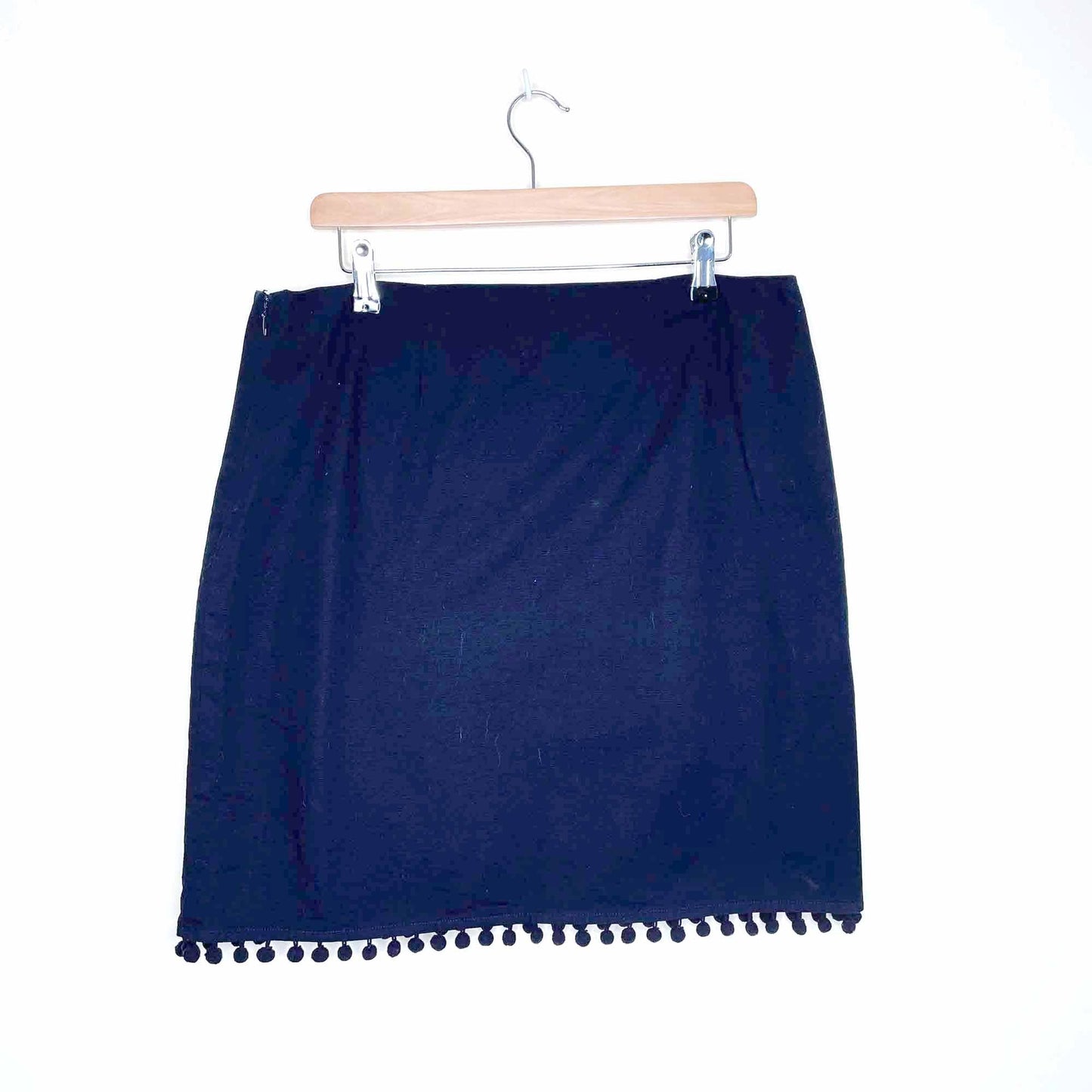 talbots pom pom mini skirt - size 12P