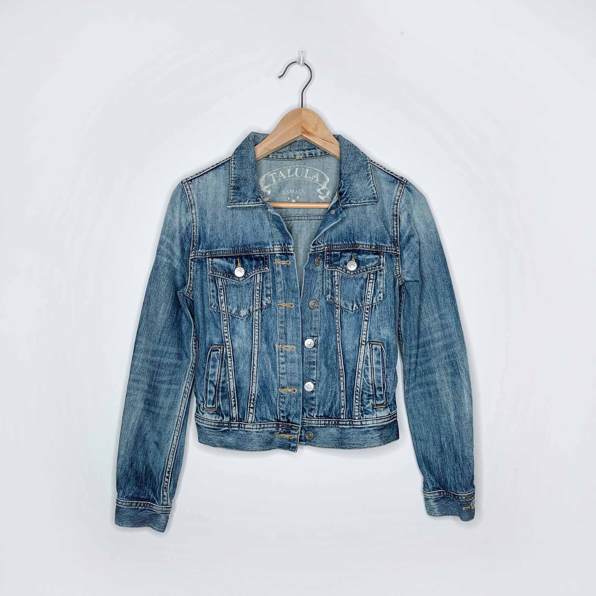 Talula Babaton Aritzia EDO denim jacket - size xs – good market thrift ...