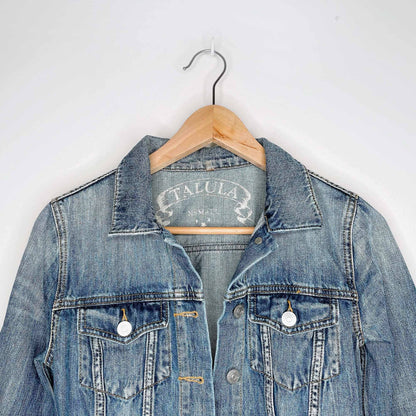 Talula Babaton Aritzia EDO denim jacket - size xs