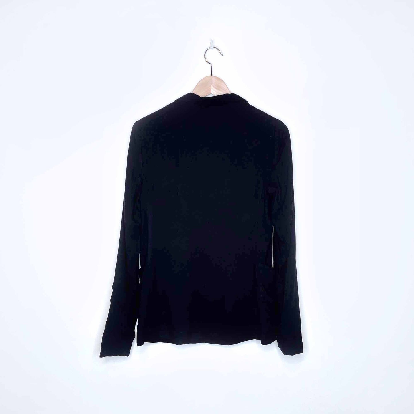 talula kent open black casual blazer jacket - size 2