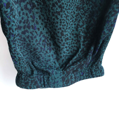 Talula green cheetah los feliz joggers - size Medium