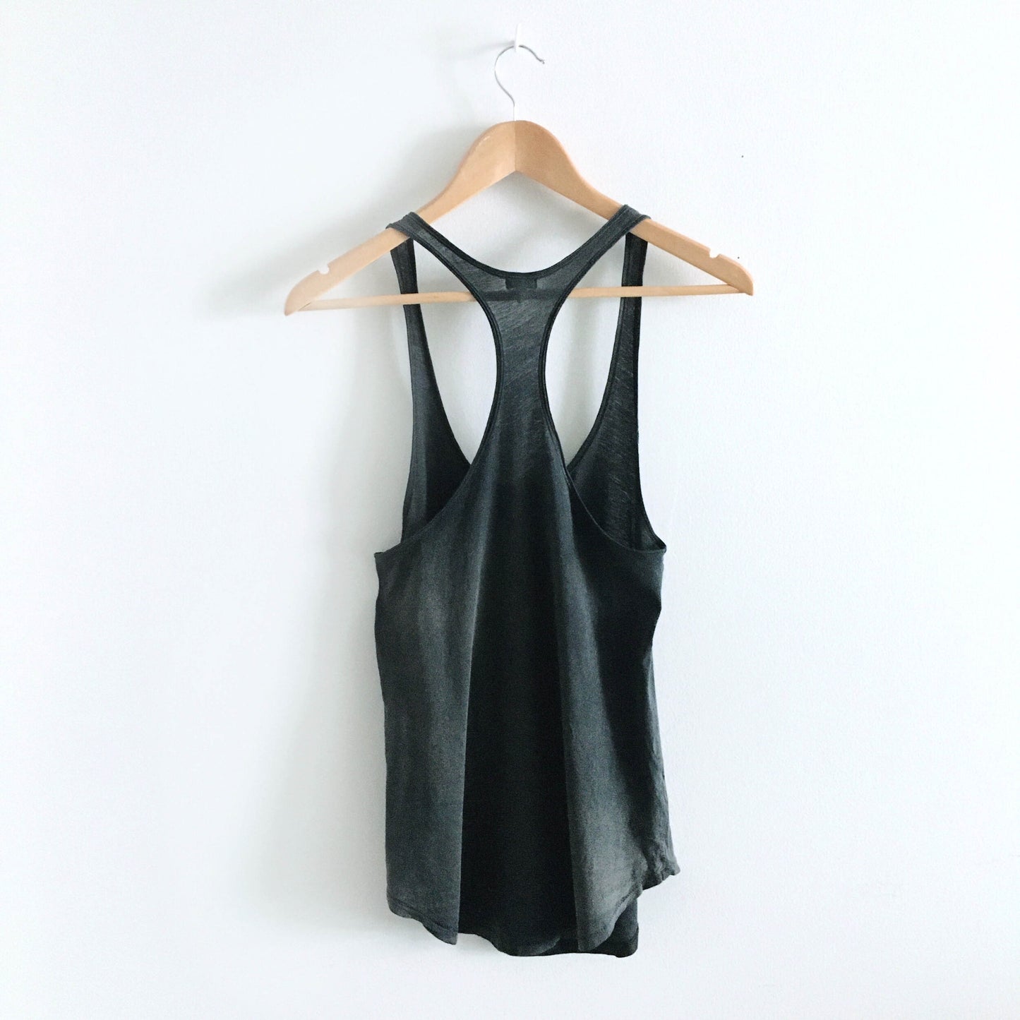 Talula washed down racerback heart tank - size xs