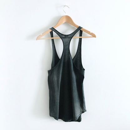 Talula washed down racerback heart tank - size xs