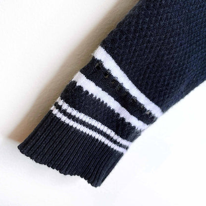 tanya taylor v design lightweight keaton sweater - size small