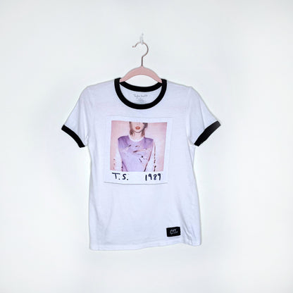 taylor swift 1989 tour concert ringer tee - size xs