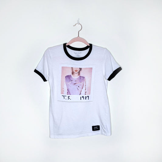 taylor swift 1989 tour concert ringer tee - size xs