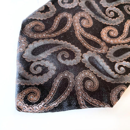 ted baker silk metallic paisley tie