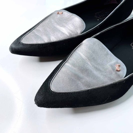 ted baker london oleshky pointed toe flats - size 7