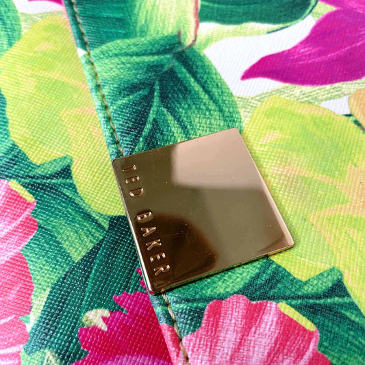 ted baker high tea cross hatch clutch