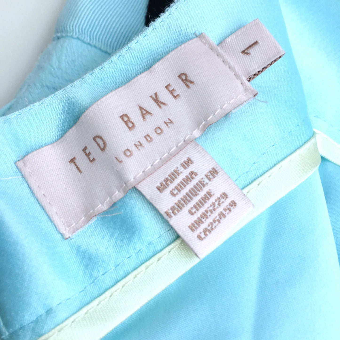 Ted Baker flora burnout a-line midi skirt - size 1