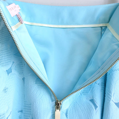 Ted Baker flora burnout a-line midi skirt - size 1