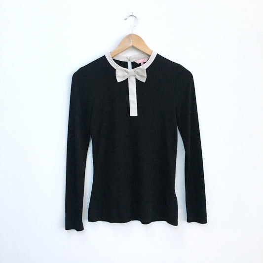 Ted Baker Bisma Bow Top - size 1
