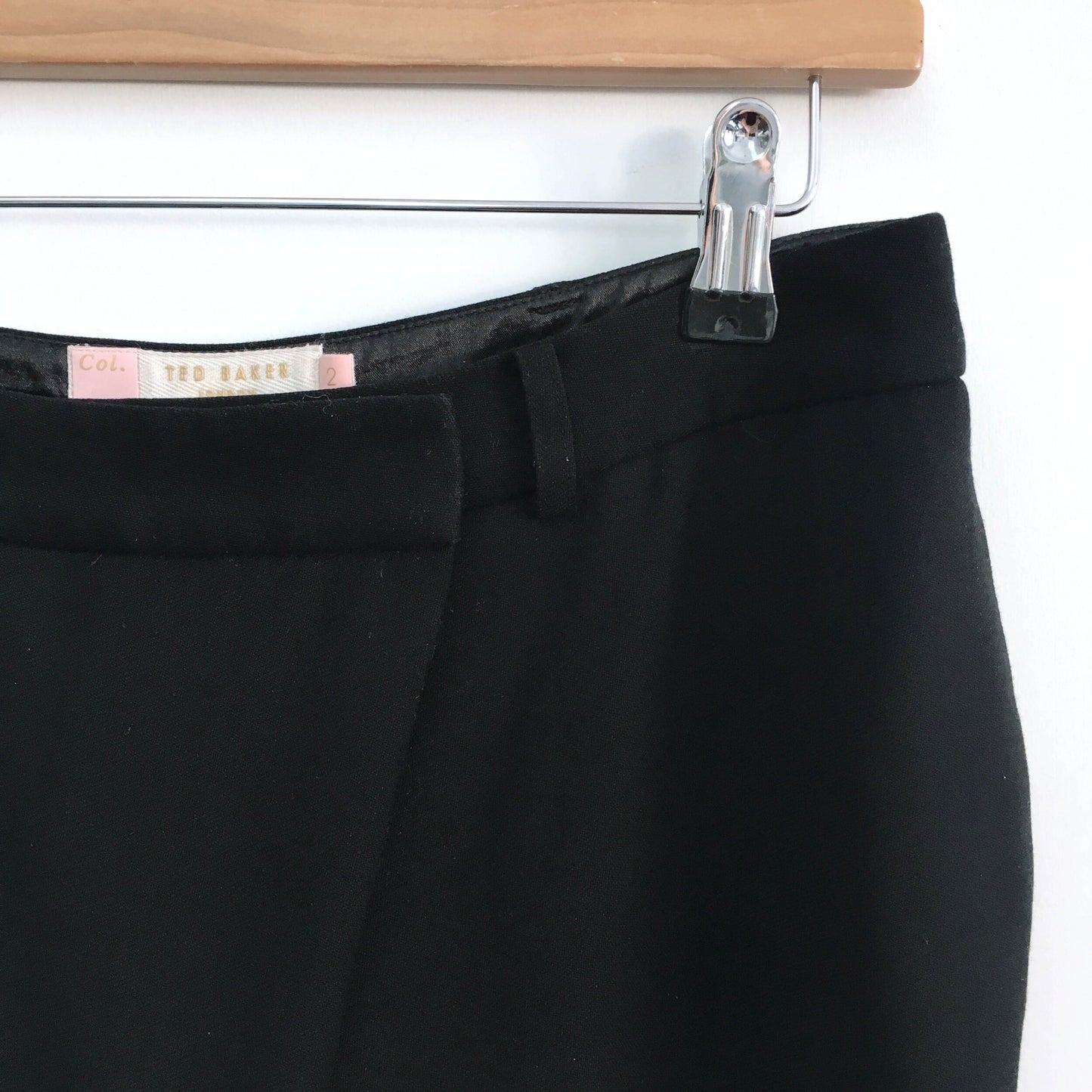 Ted Baker Tekla Cross-front trouser - size 2