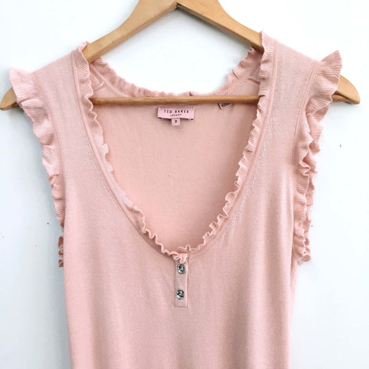 Ted Baker Ruffle Knit - size 2