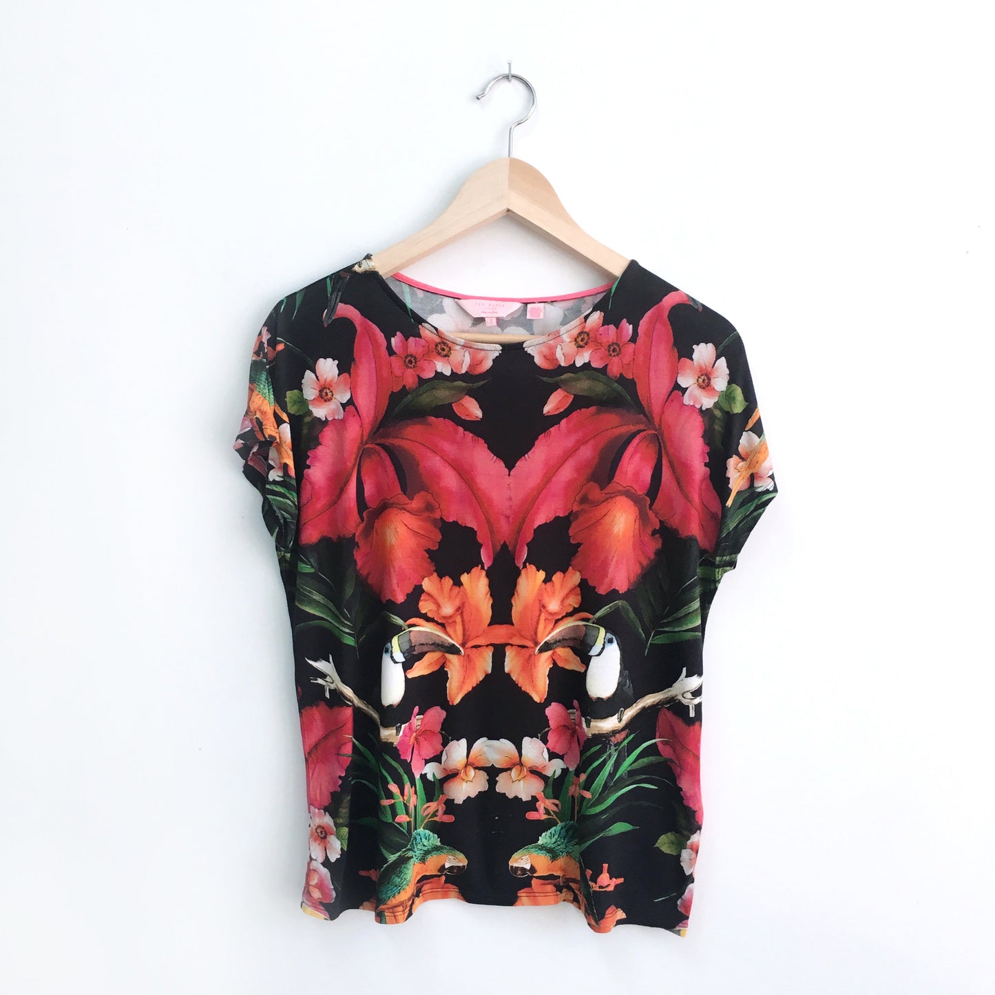 Ted Baker Tropical Toucan Shirt - size 2