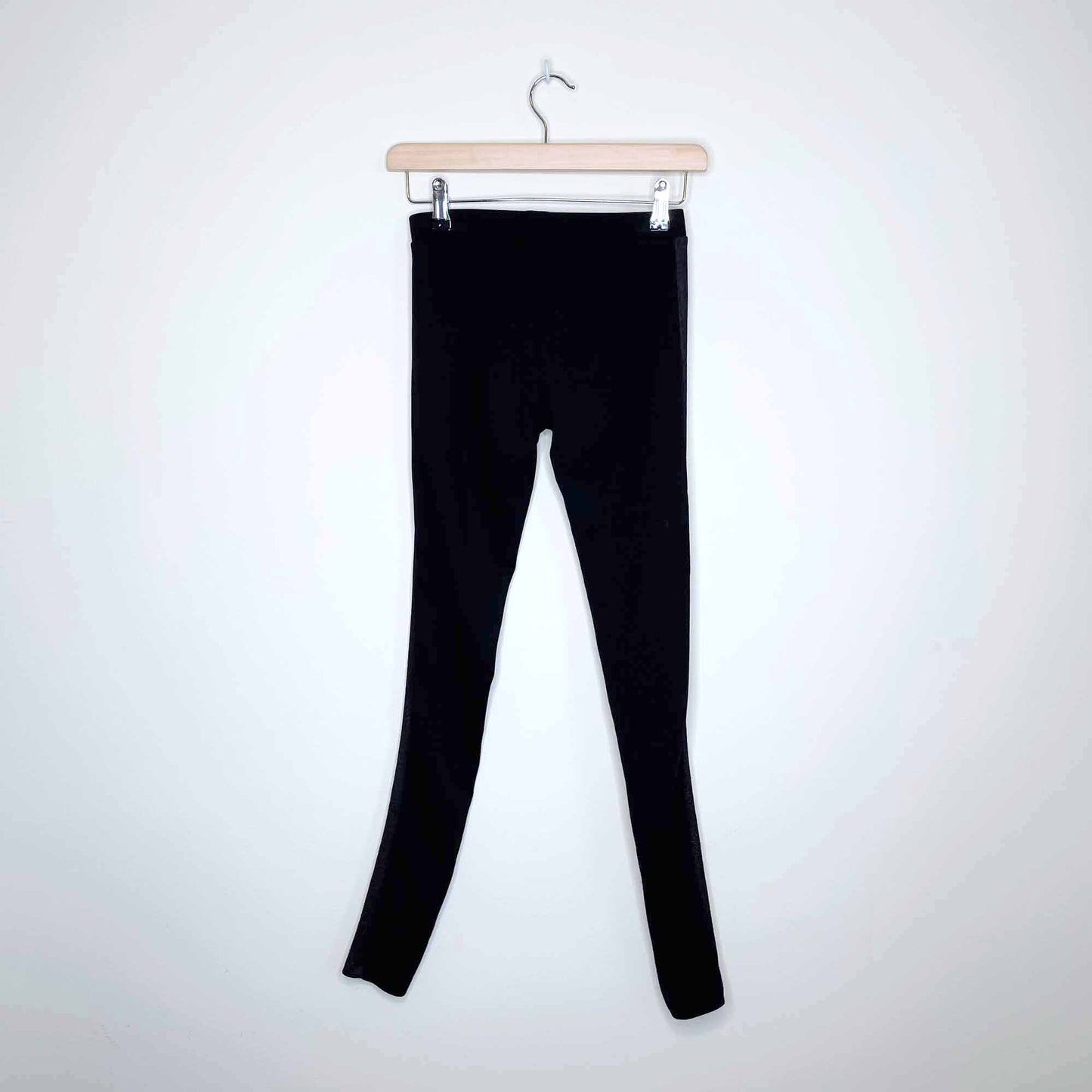 Tezenis black mid-rise panelled leggings - size xs
