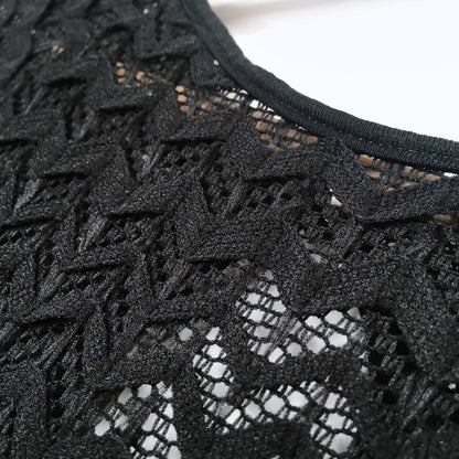 tfnc lace top fit and flare party dress - size small