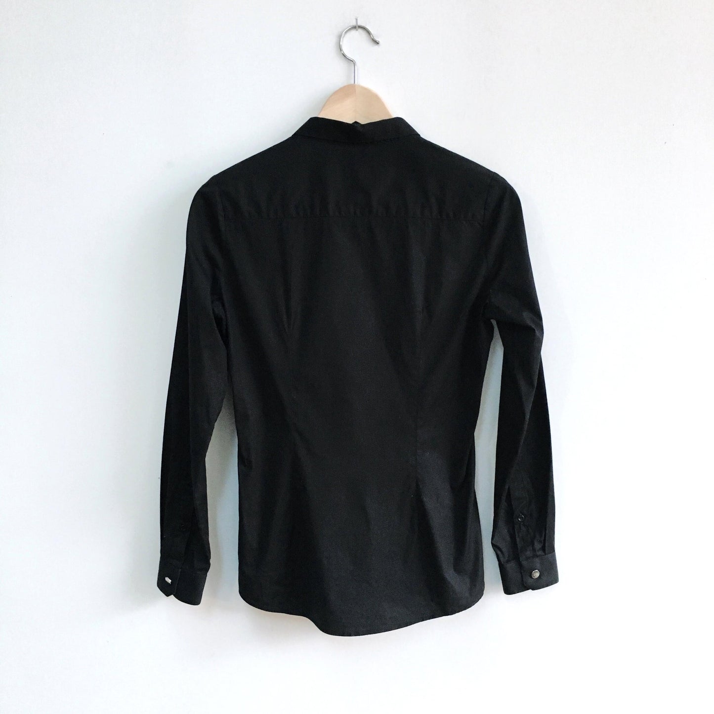 The Kooples Noir Fitted Shirt - size xs