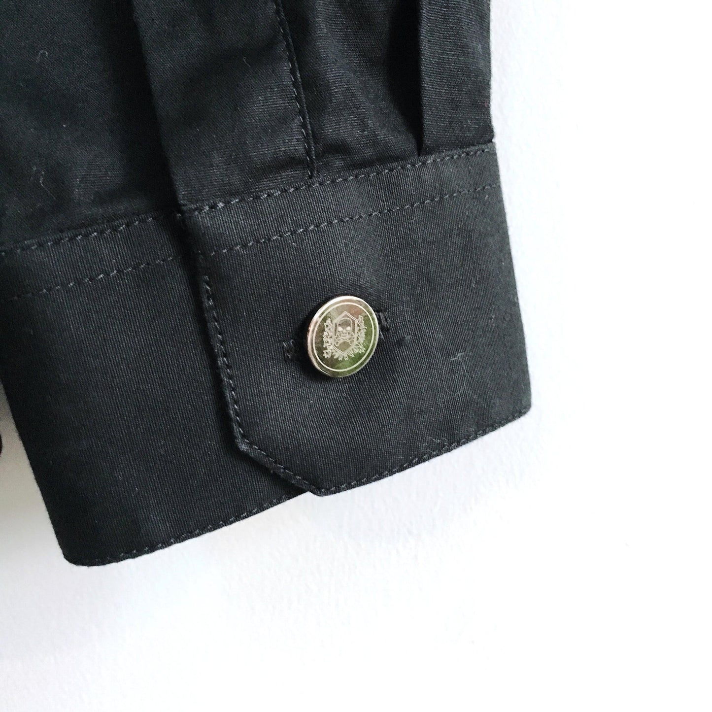 The Kooples Noir Fitted Shirt - size xs