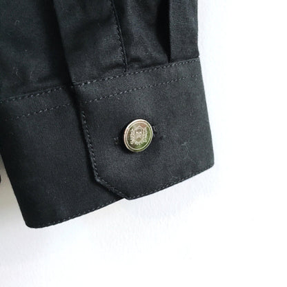 The Kooples Noir Fitted Shirt - size xs