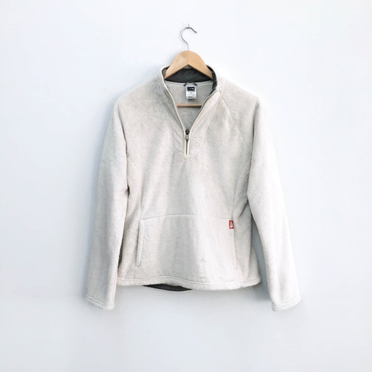 The North Face Osito fuzzy fleece 1/4 zip pullover - Medium