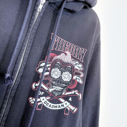 2012 theory of a deadman tour hoodie - size medium