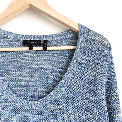 Theory Prosecco marled knit sweater - size Small