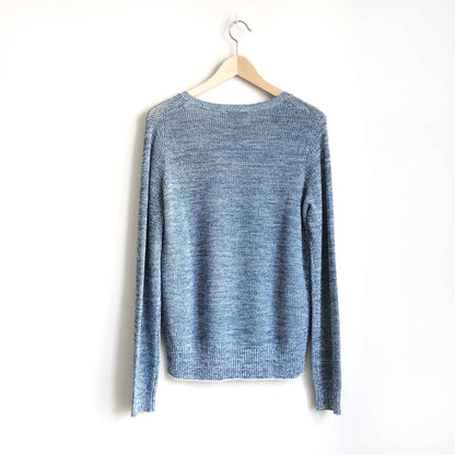 Theory Prosecco marled knit sweater - size Small