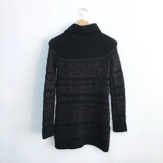 Theory wool-blend turtleneck - size Small