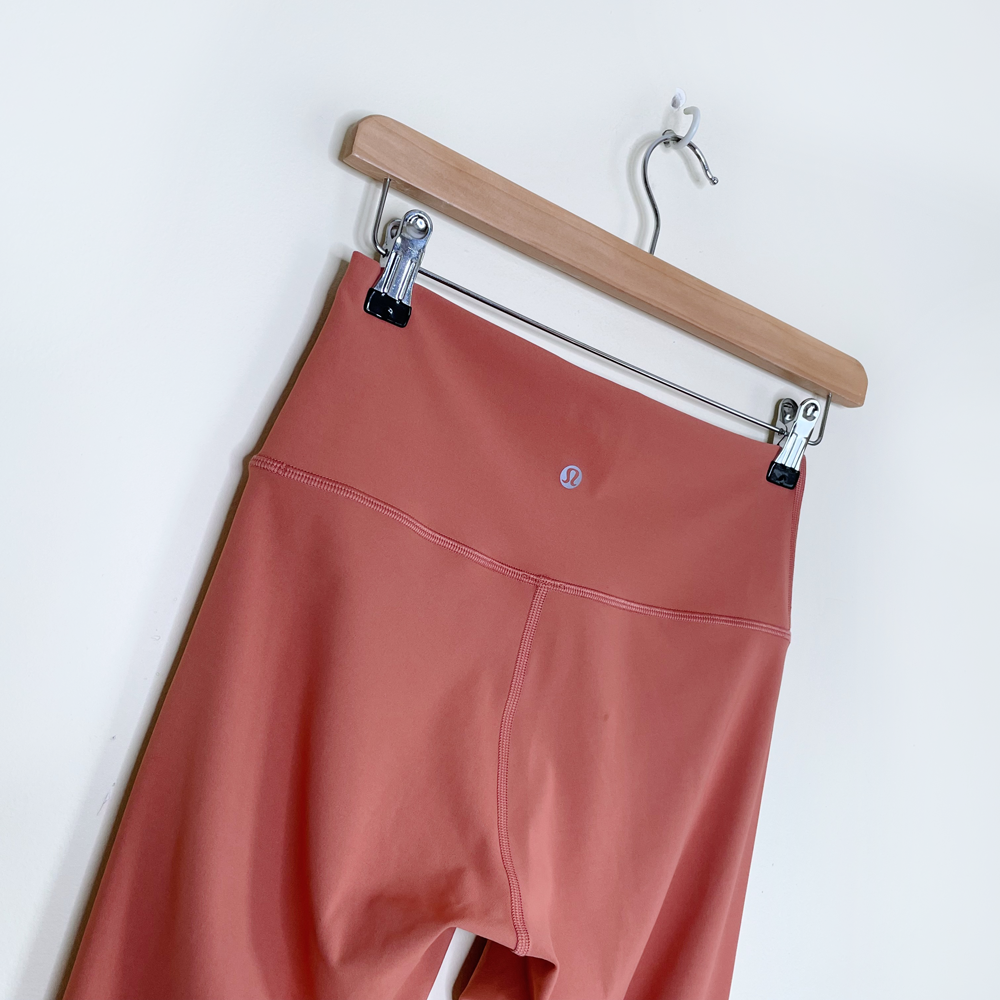 lululemon 2020 wunder under high-rise tight 25" full-on luxtreme - size 6