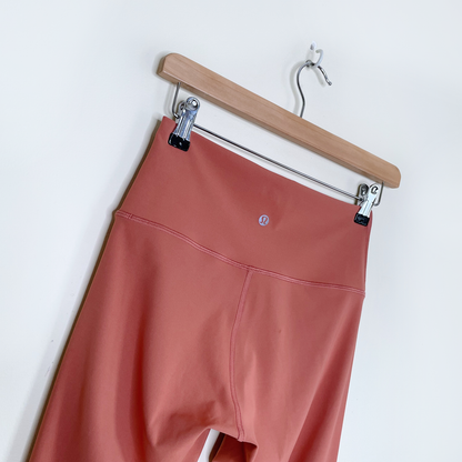 lululemon 2020 wunder under high-rise tight 25" full-on luxtreme - size 6