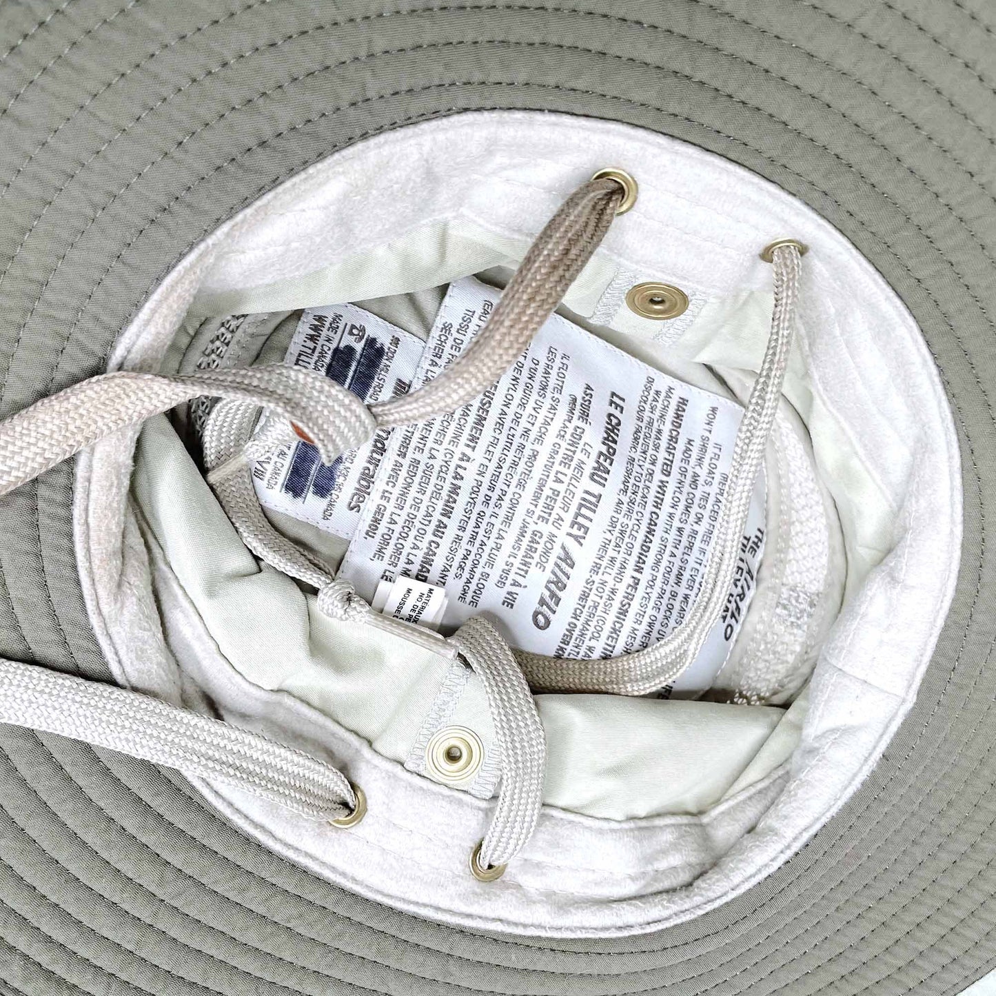 tilley airflo outdoor utility hat - size 7 3/8