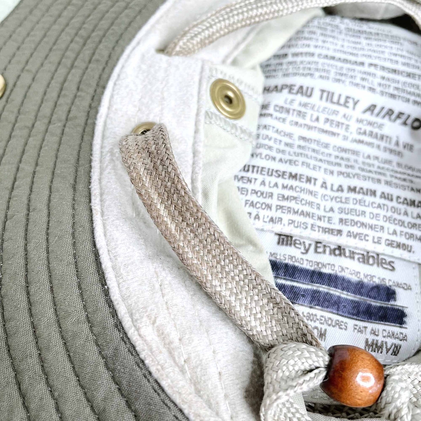 tilley airflo outdoor utility hat - size 7 3/8