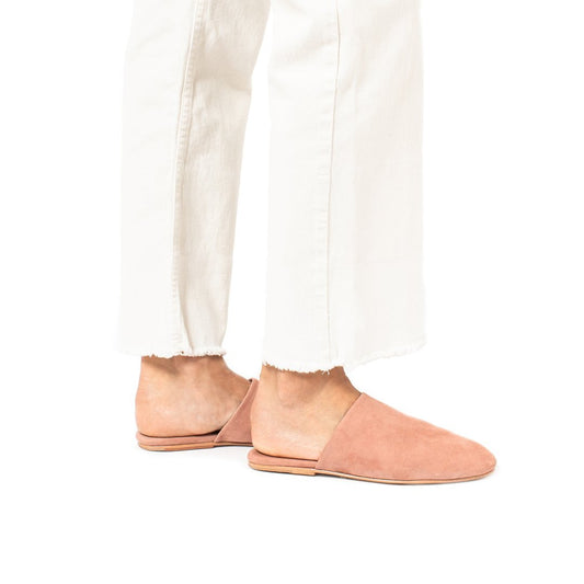 TKEES Ines Cleo Leather Slide - size 7