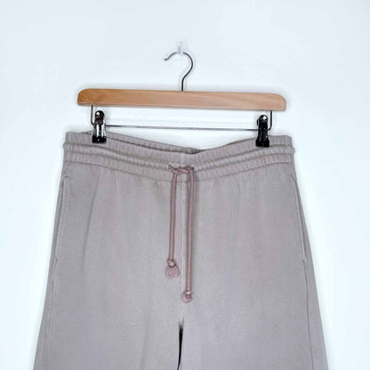 tna cozy fleece boyfriend sweatpant - size large