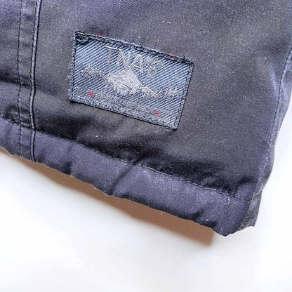 tna bancroft mid-length goose-down parka - size medium