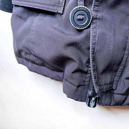 tna bancroft mid-length goose-down parka - size medium