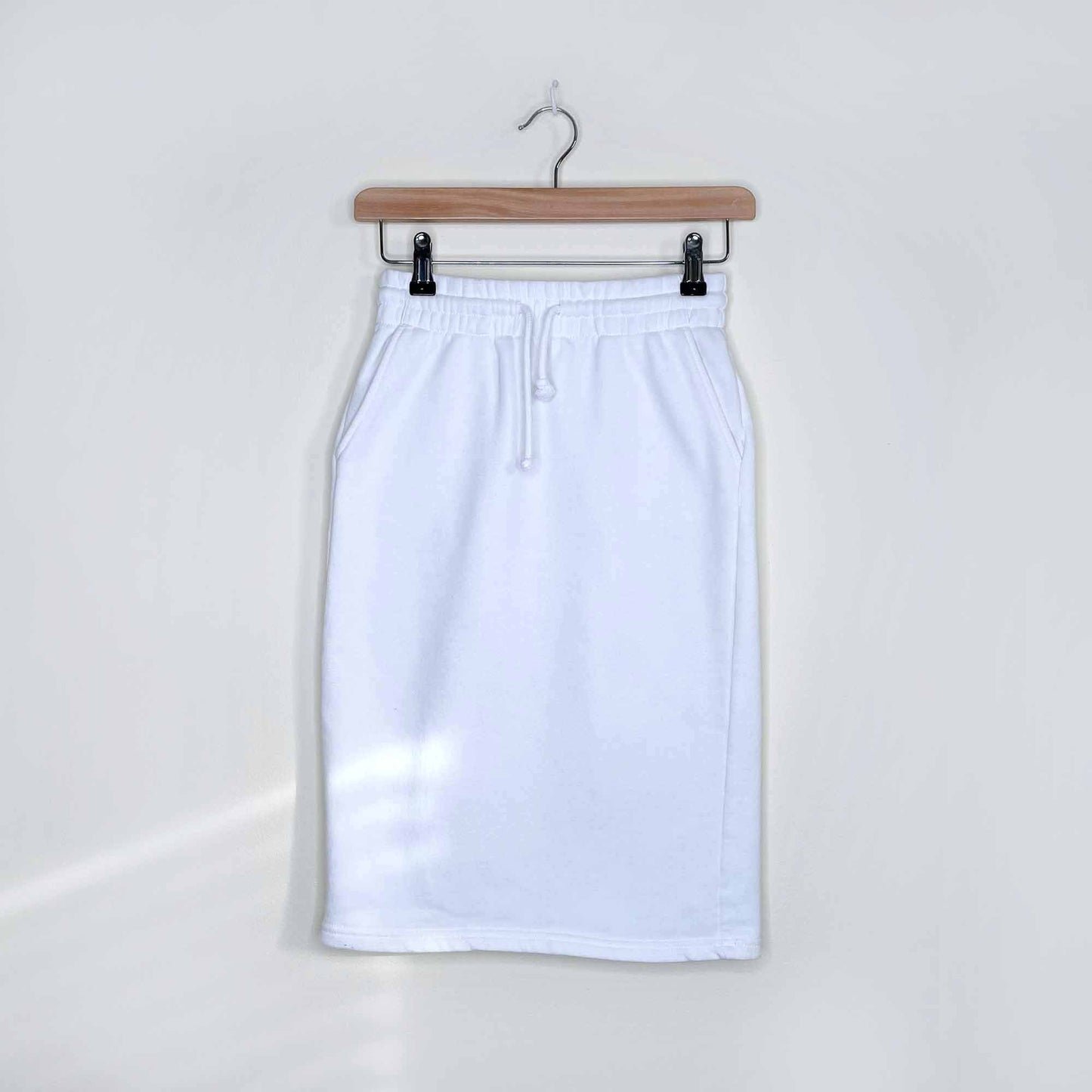 tna white cariboo sweatshirt skirt - size xs