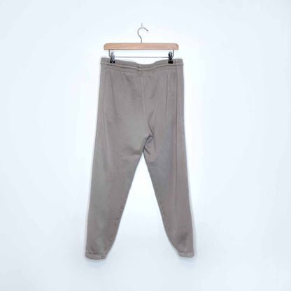 tna cozy fleece boyfriend sweatpant - size large
