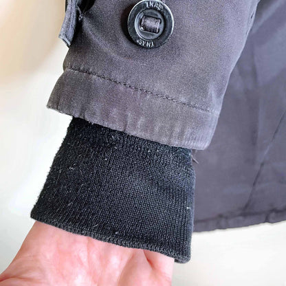 tna bancroft mid-length goose-down parka - size medium