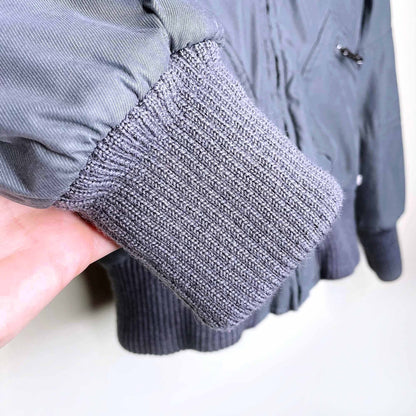 tna maverick fur-lined winter bomber jacket - size medium