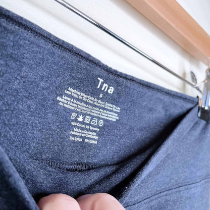 tna equator grey low rise leggings - size small